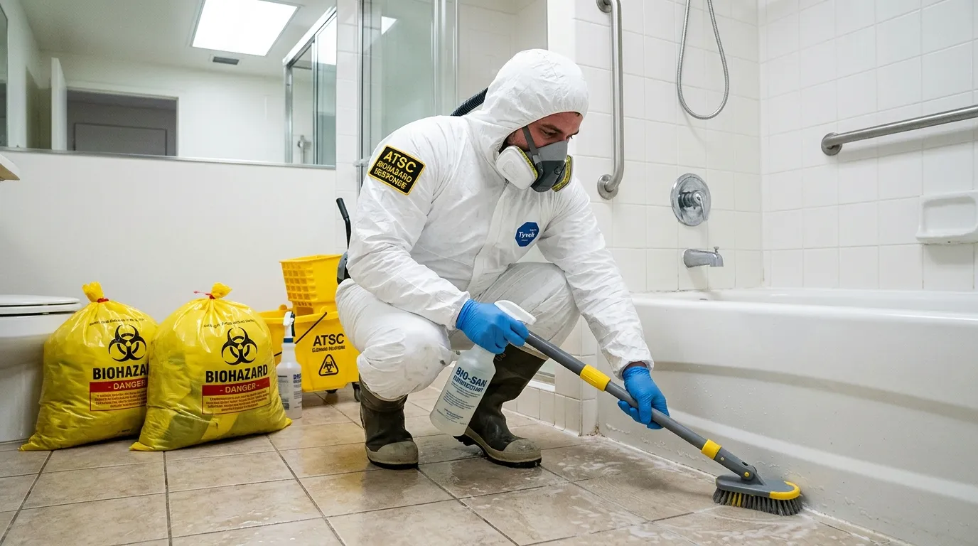 Decontamination equipment deployed for Blood Cleanup in Coventry